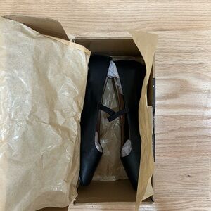 Madewell The Greta Ballet Flat in True Black